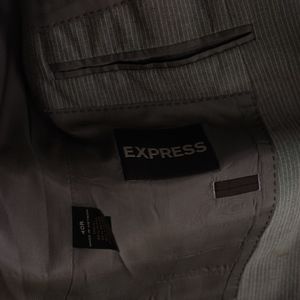 Express Grey Pinstripe Suit (40R)